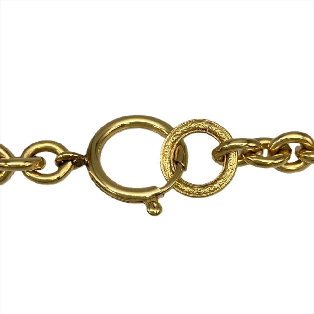 CHANEL Gold Logo Necklace - Picture 8 of 9